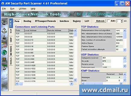 �������� Atelier Web Security Port Scanner
