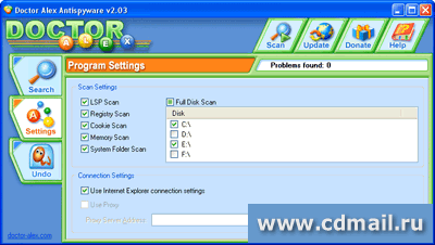 �������� Doctor Alex Antispyware